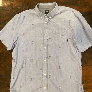 Men’s Vans Short Sleeve Button Up
